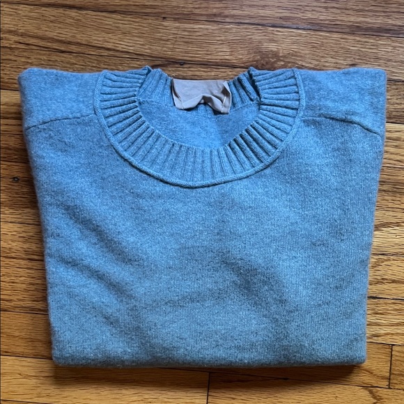 Everlane Women's Crewneck Sweater in Dusty Blue - Picture 7 of 7